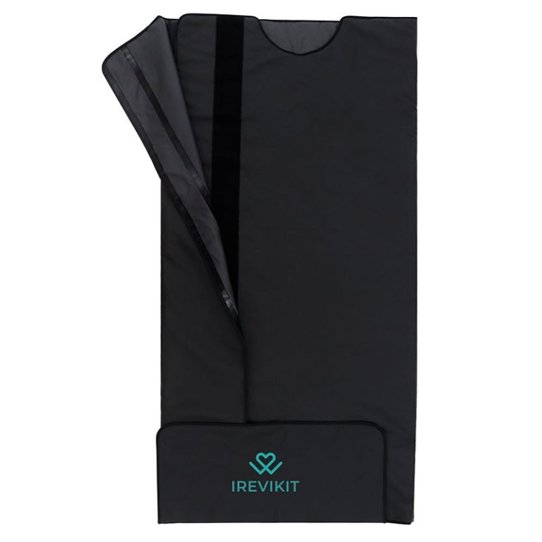 iReviKit Infrared Sauna Blanket with Jade, Low EMF Sauna Blanket