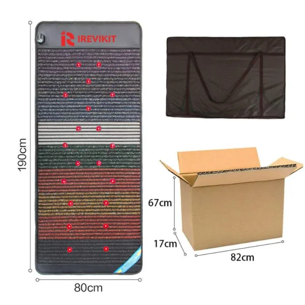 red light pemf mat