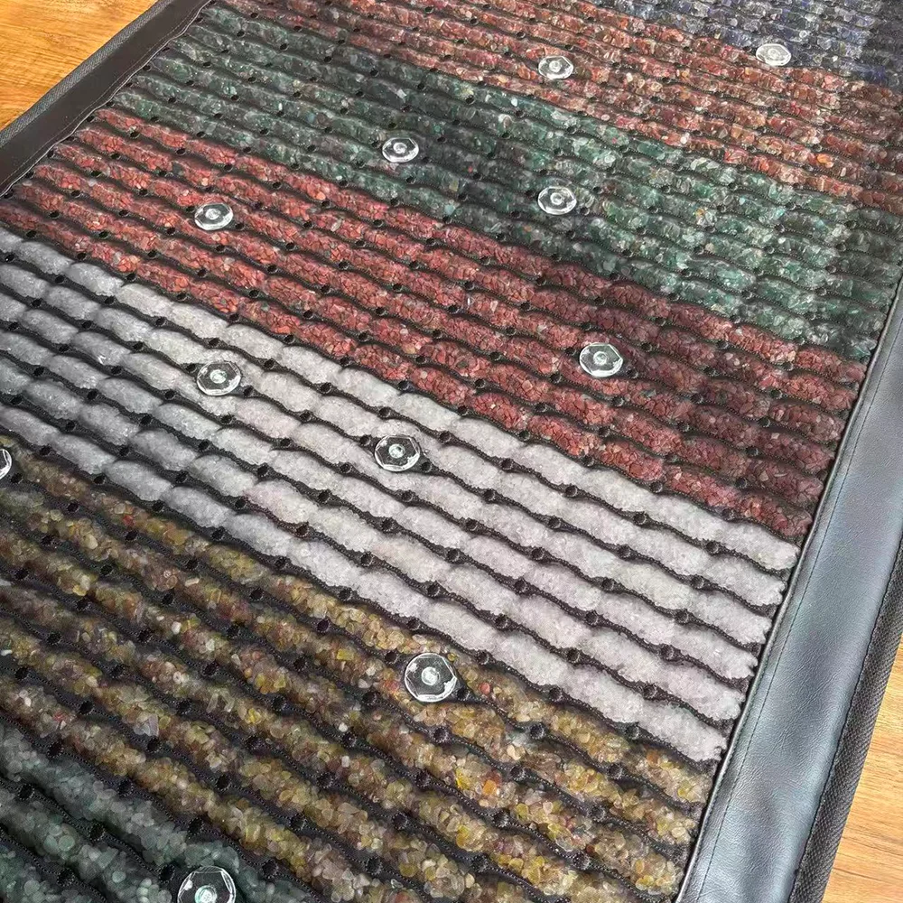 PEMF mat with crystals