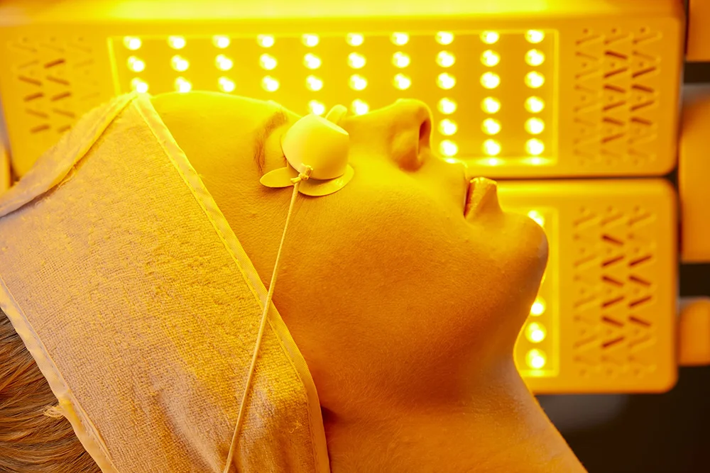 Yellow LED Light Therapy Benefits