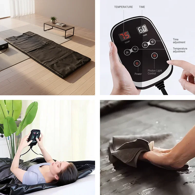 how to use infrared sauna blanket