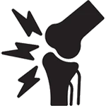joint pain icon